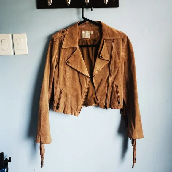 Suede Fringe Jacket - Picture 7 of 8